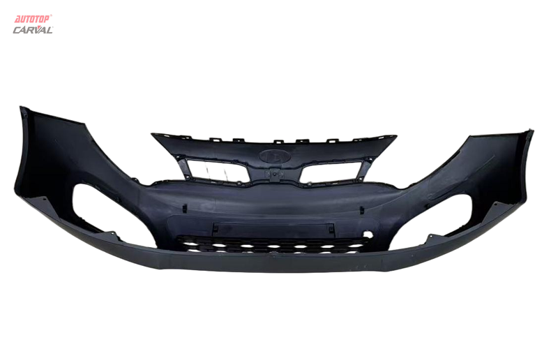 Daboolka Bamper ee lagu dhex daray Mesh Mesh Grille oo ku habboon Kia Rio
